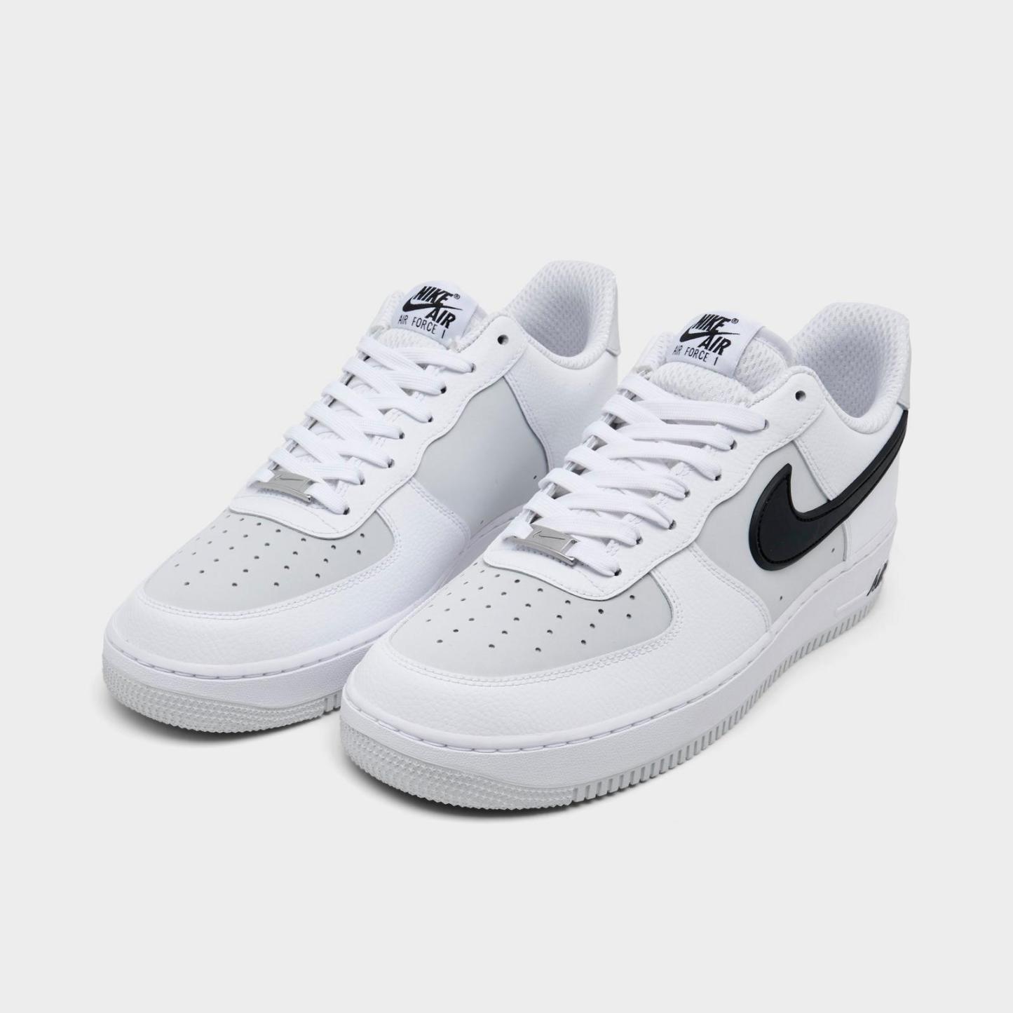 Men's Nike Air Force 1 '07 LV8 Casual Shoes - Black/Iron Grey/Light Smoke Grey (IR1475-100)