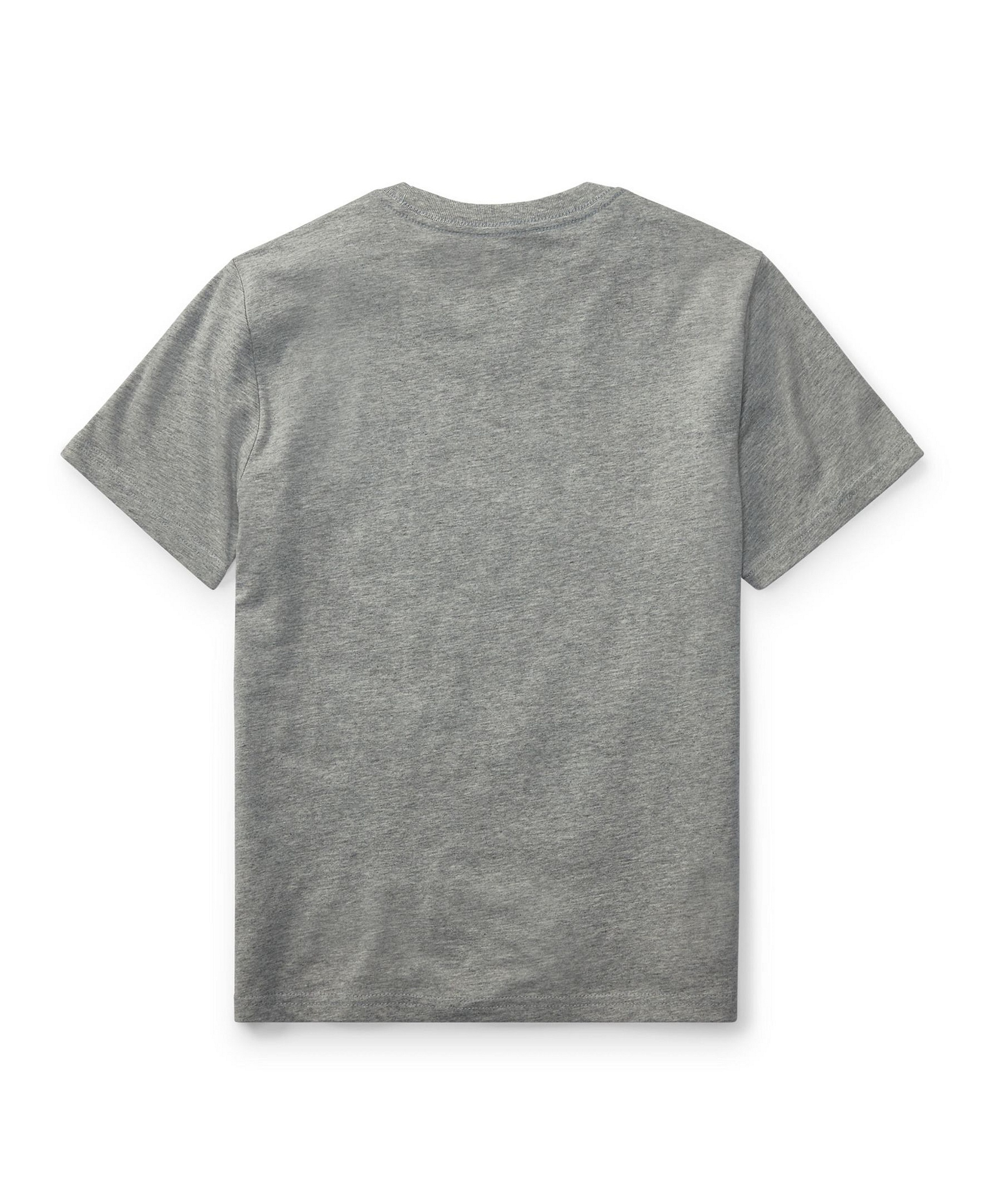 Polo Ralph Lauren Boys' 8-20 Cotton Jersey Crewneck T-Shirt - Andover Heather Gray