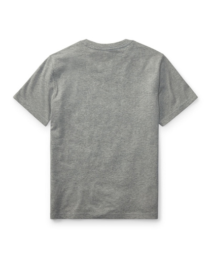 Polo Ralph Lauren Boys' 8-20 Cotton Jersey Crewneck T-Shirt - Andover Heather Gray