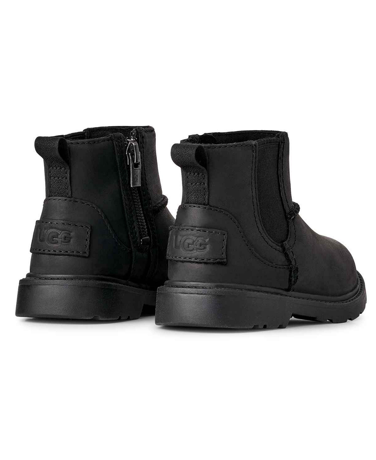 UGG® Toddler Kids Perry Weather Chelsea Zipper Booties - Black