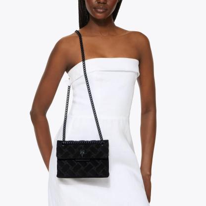 Kurt Geiger London Mini Kensington Drench Bag - Black - view 2