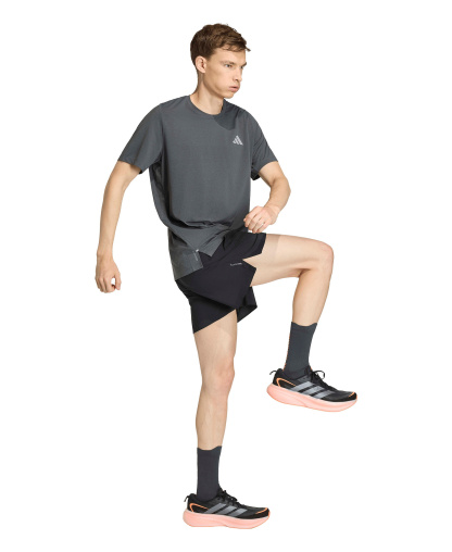 adidas Men's Running Iconic Shorts - Black