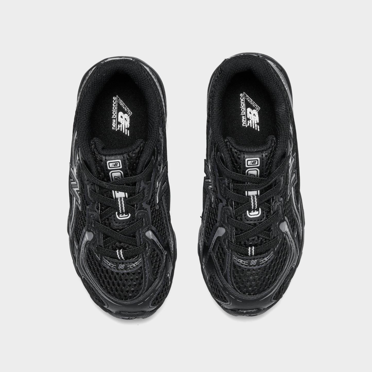 Kids' Toddler New Balance 740 Stretch Lace Casual Shoes - Black/Silver Metallic - view 5