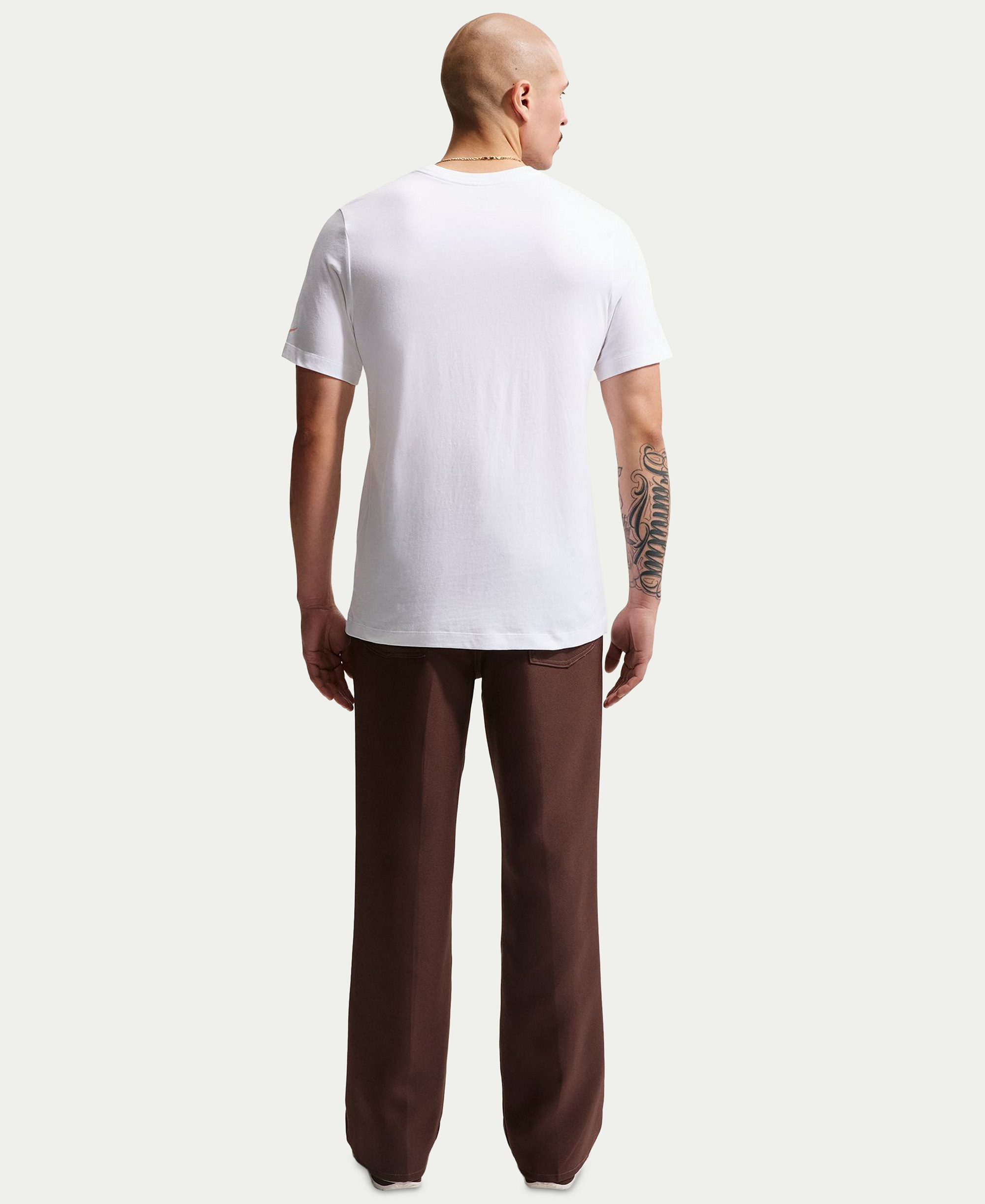 Nike Men's Burger Graphic Crewneck T-Shirt - White