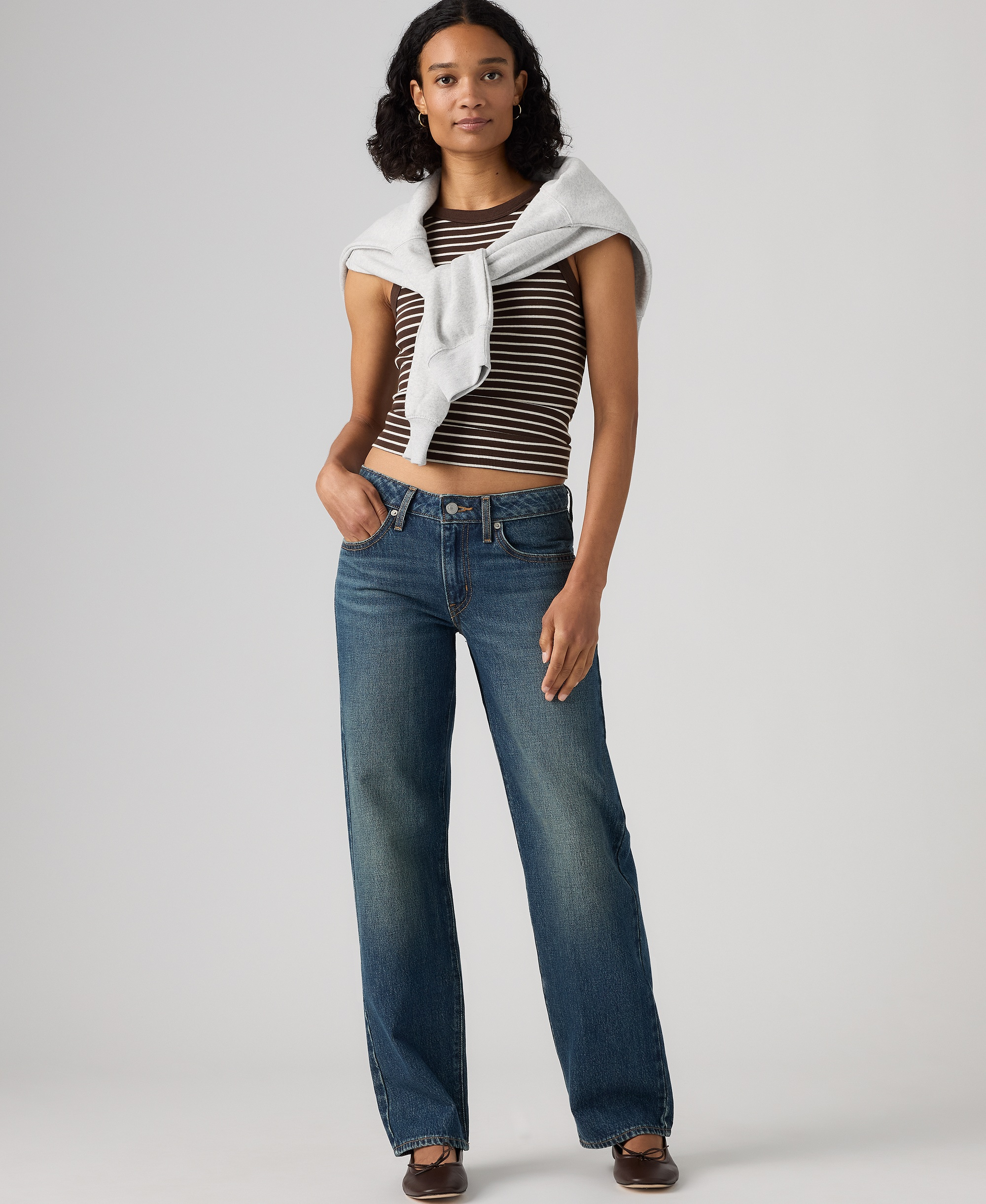 Levi's Women's Superlow Straight Jeans - Healing Ho