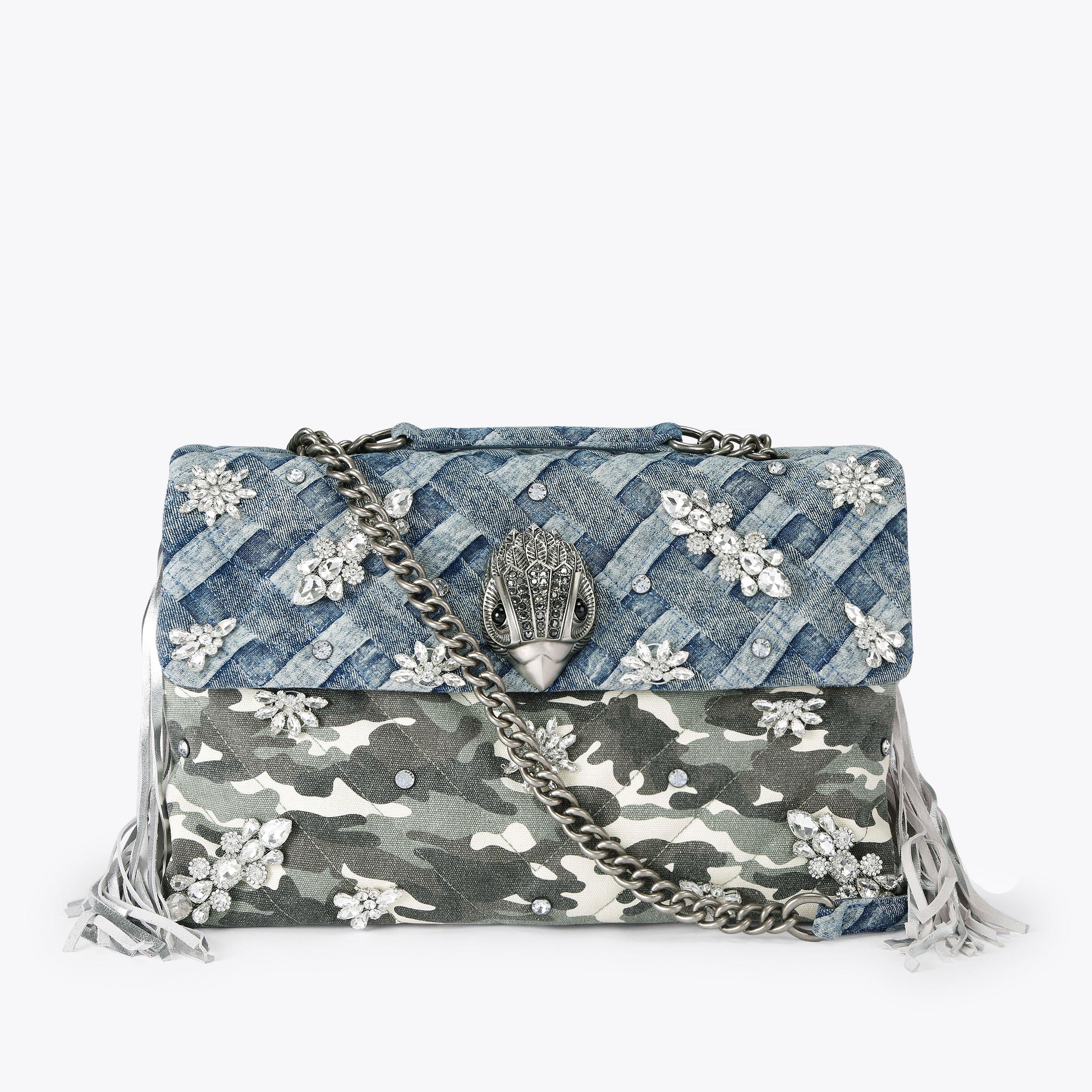 Kurt Geiger London Xxl Crystal Kensington Bag - Multi Colored
