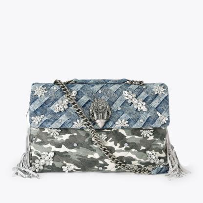 Kurt Geiger London Xxl Crystal Kensington Bag - Multi Colored