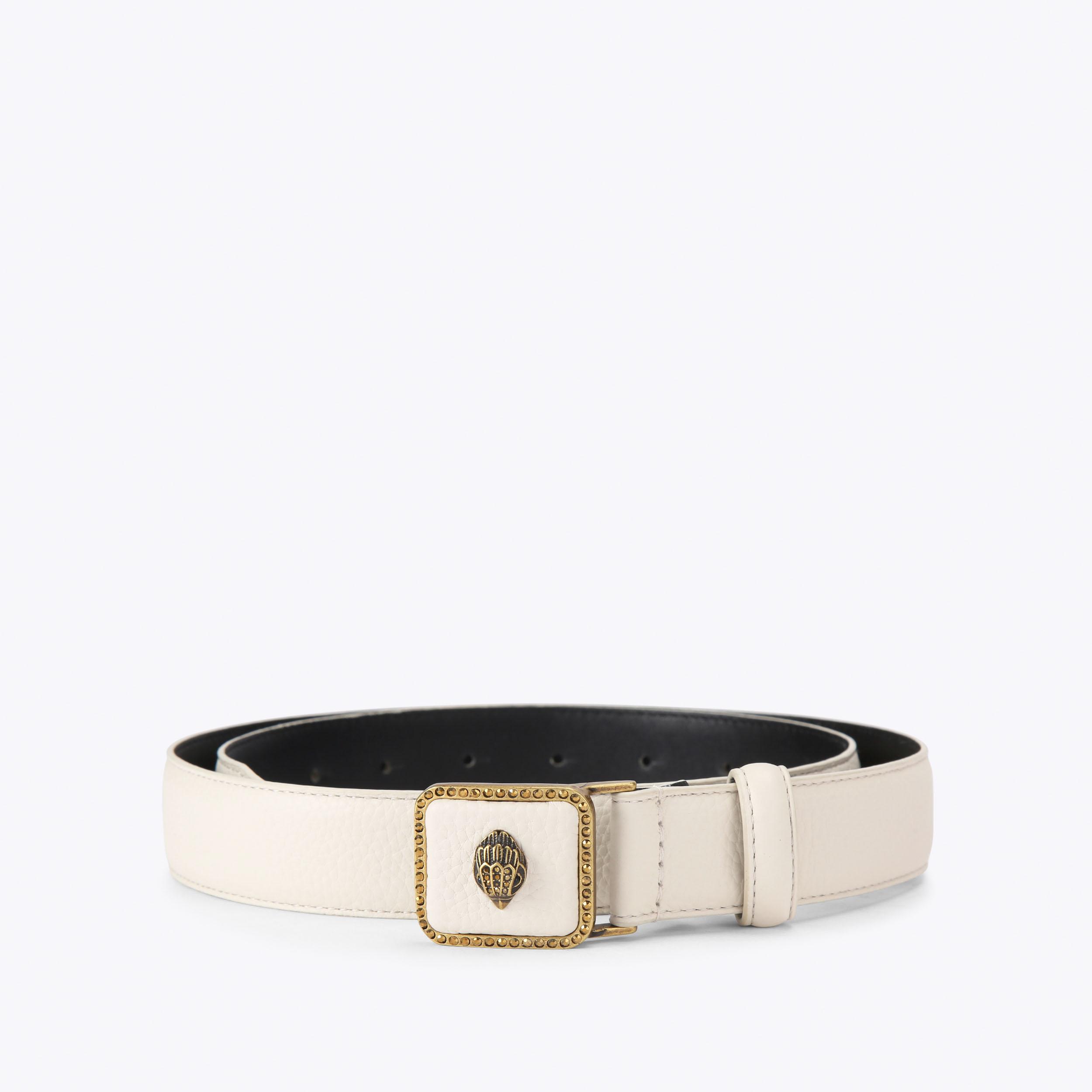 Kurt Geiger London Pimlico 30 Belt - White
