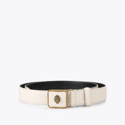 Kurt Geiger London Pimlico 30 Belt - White