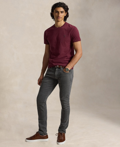 Polo Ralph Lauren Men's Embroidered Pony Classic-Fit T-Shirt - Spring Wine Heather