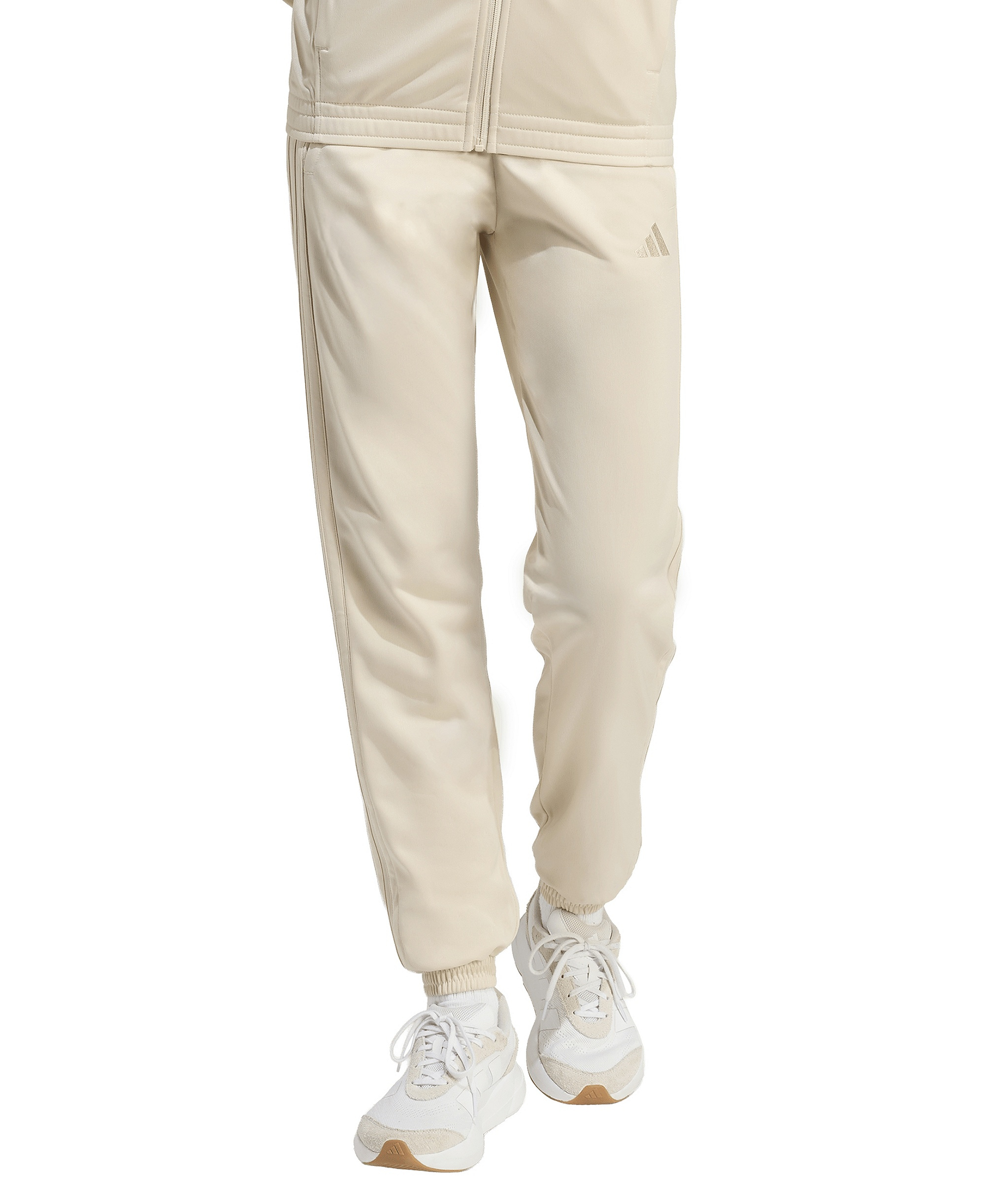 adidas Women's Tricot 3-Stripes Track Pants - Crystal Linen