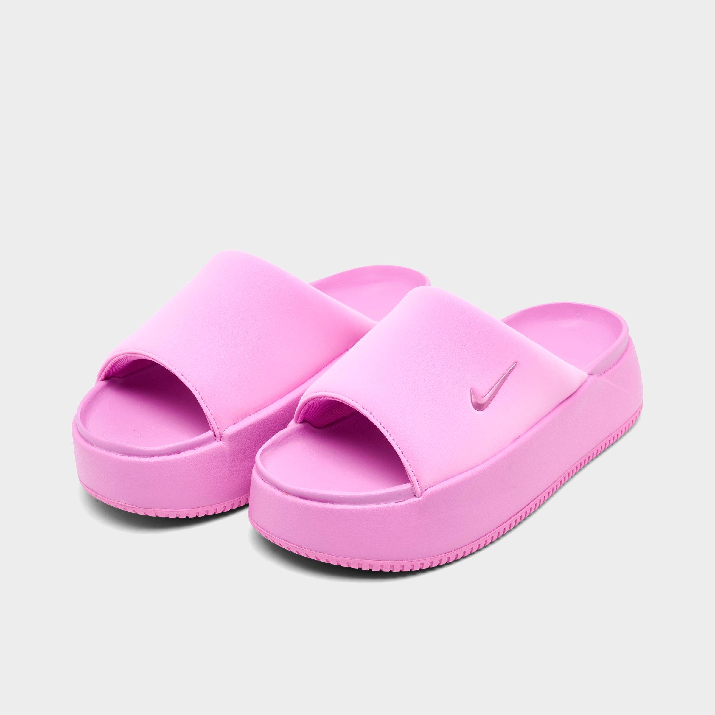 Women's Nithtke Calm Elevation Slide Sandals - Light Magenta/Light Magenta - Both shoes facing left