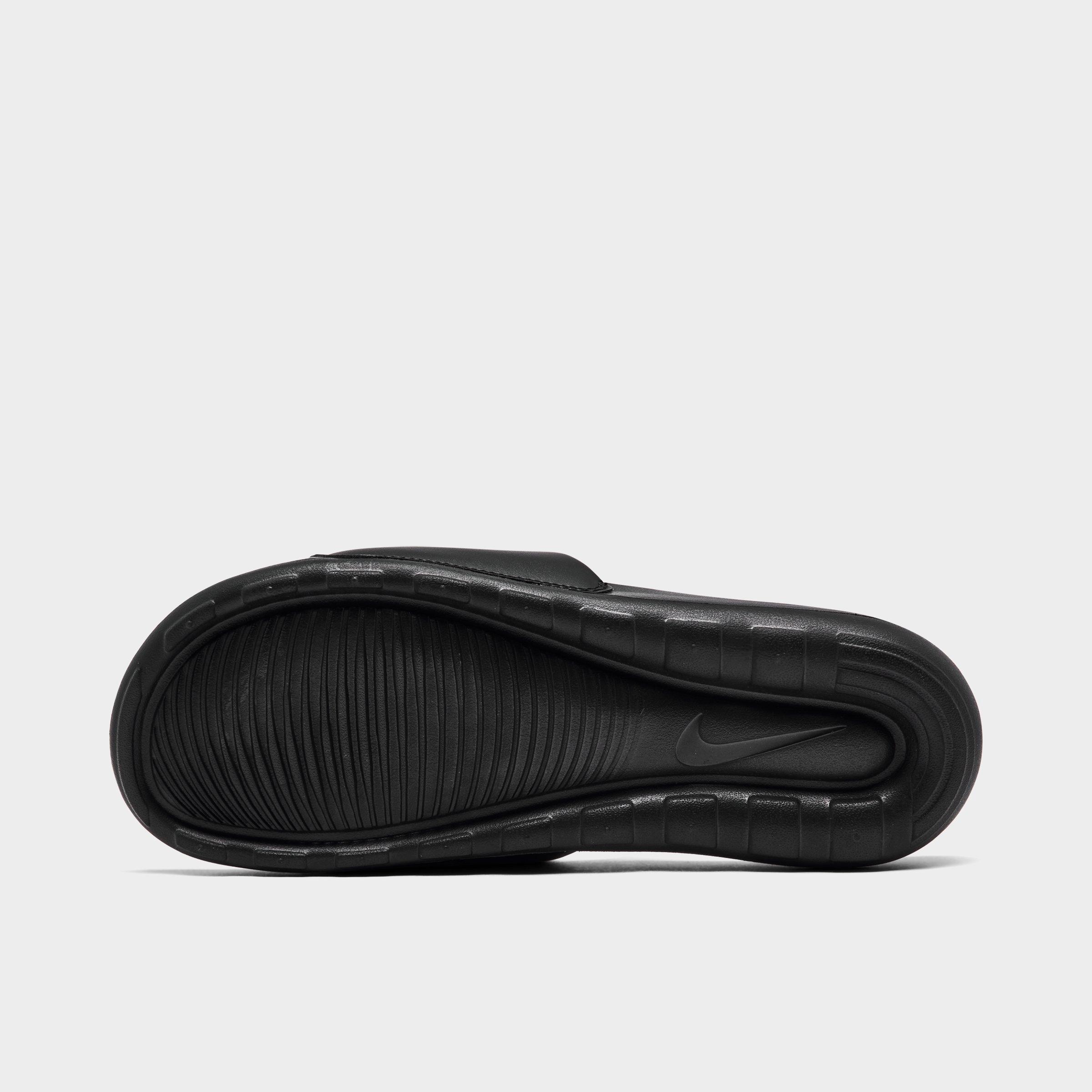 Men's Nithtke Victori One Slide Sandals - Black/Black/Black - Bottom view