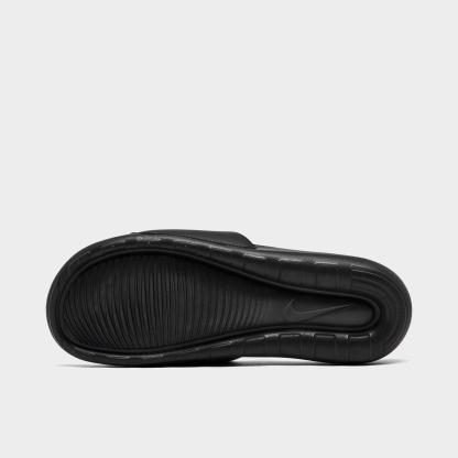 Men's Nithtke Victori One Slide Sandals - Black/Black/Black - Bottom view