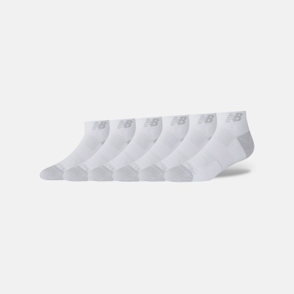 New Balance Active Low Cut Socks 6 Pack, LAS65203WT