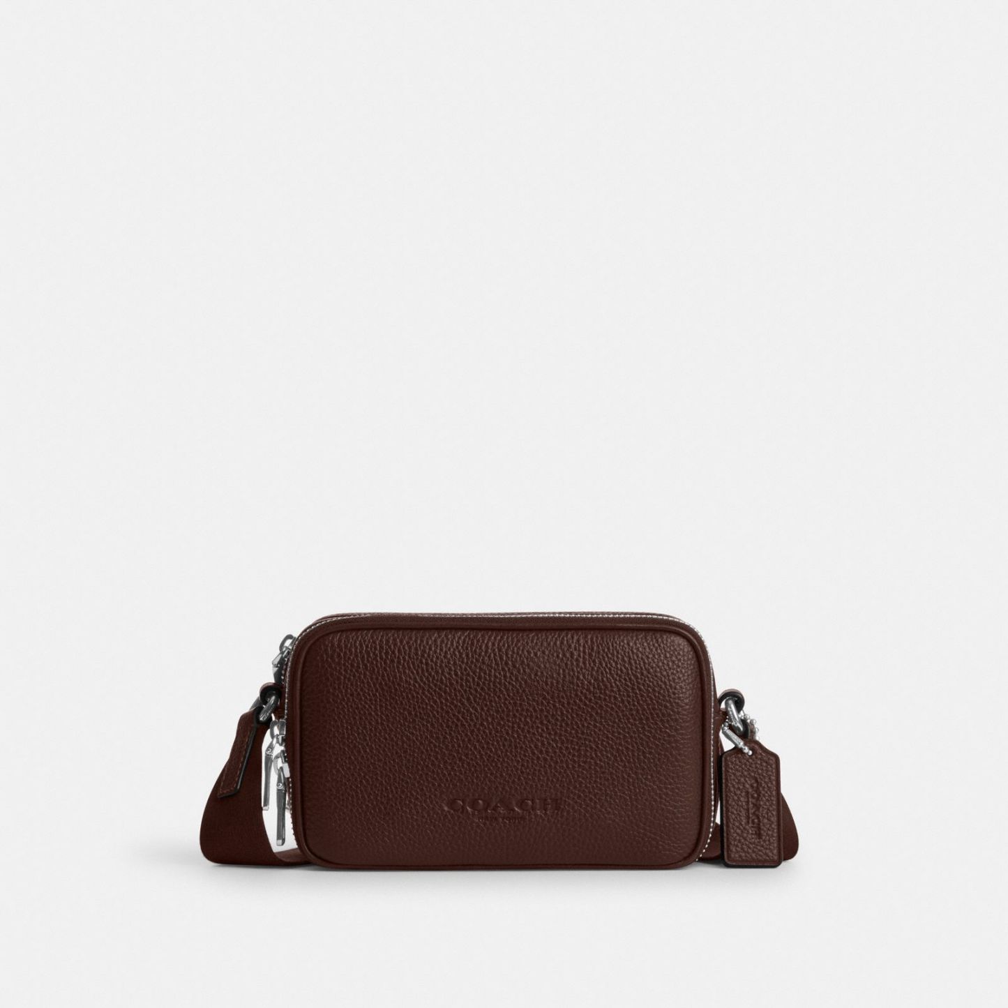 Colton Crossbody Bag 19 - Silver/Maple