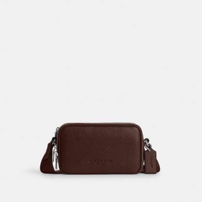 Colton Crossbody Bag 19 - Silver/Maple