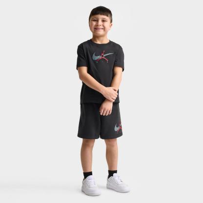 Little Kids' Jordan Jumpman T-Shirt and Shorts Set - Black - view 1
