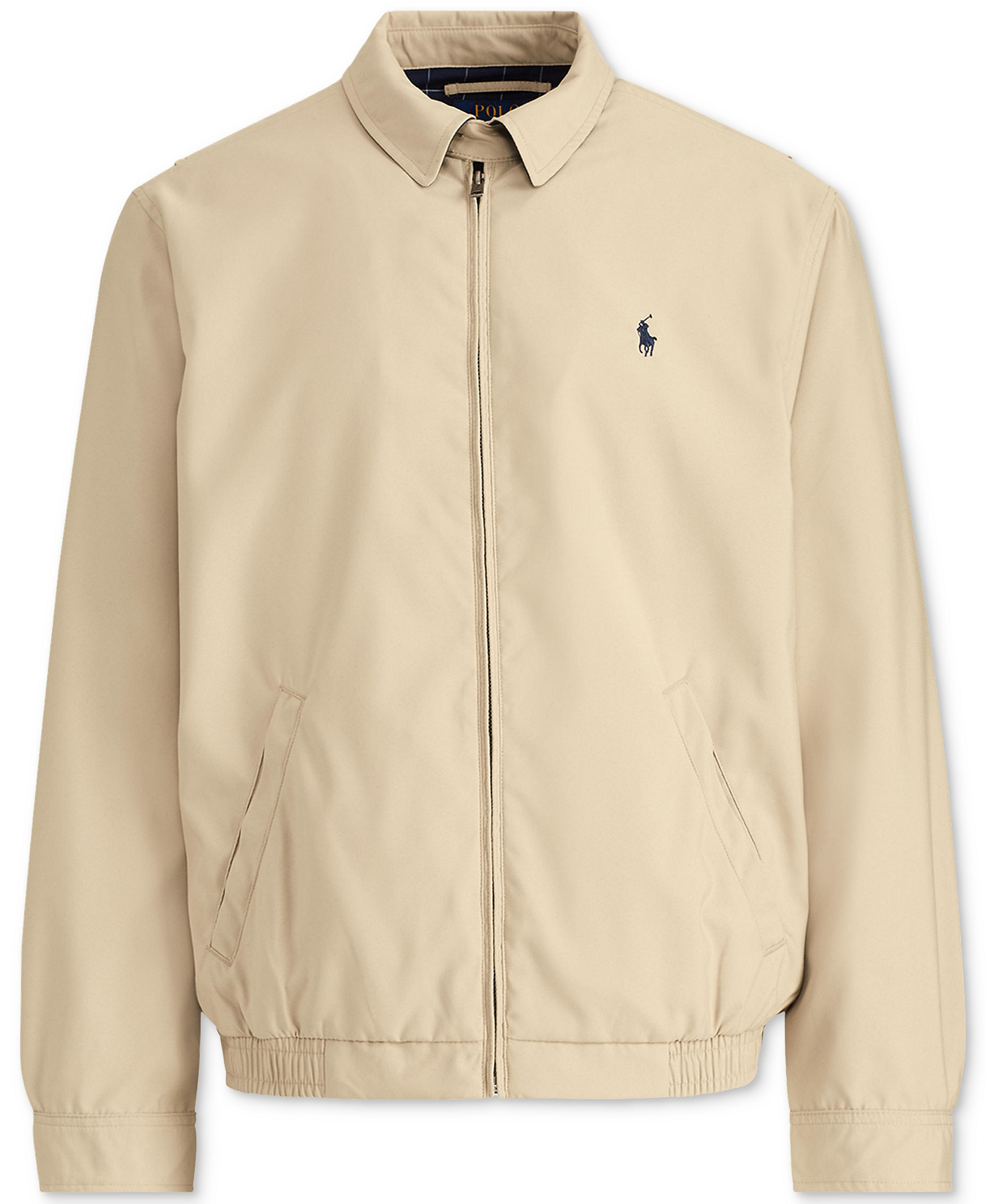 Polo Ralph Lauren Men's Big & Tall Bi-Swing Windbreaker Jackets - Khaki Uniform