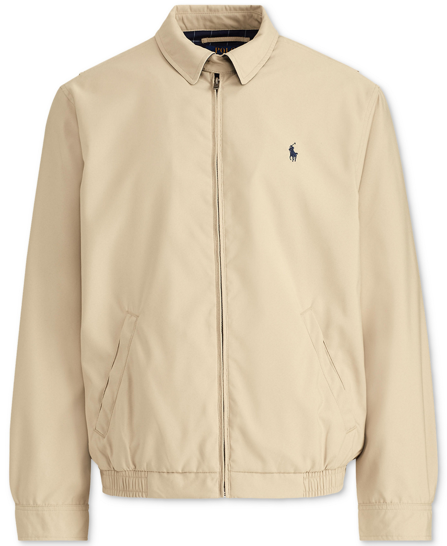 Polo Ralph Lauren Men's Big & Tall Bi-Swing Windbreaker Jackets - Khaki Uniform