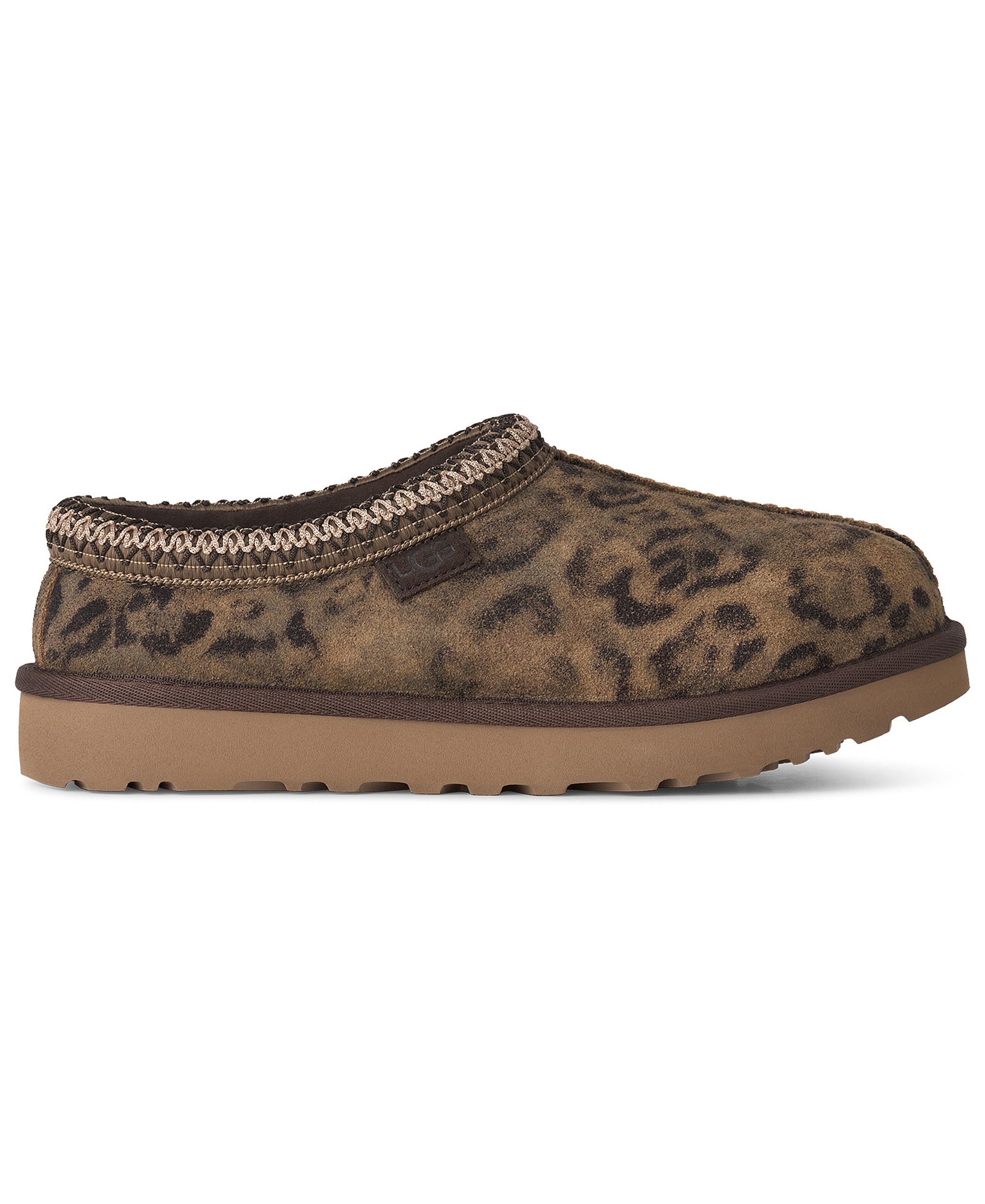 UGG Women's Suede Tasman Spotted Slip-On Slippers - Chestnut