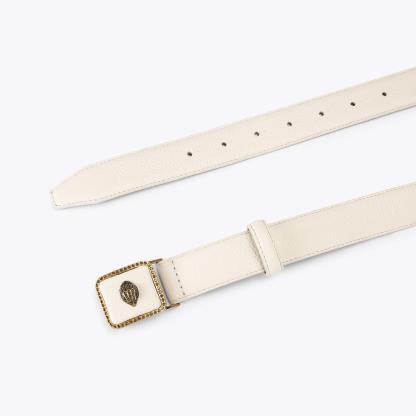 Kurt Geiger London Pimlico 30 Belt - White - view 3