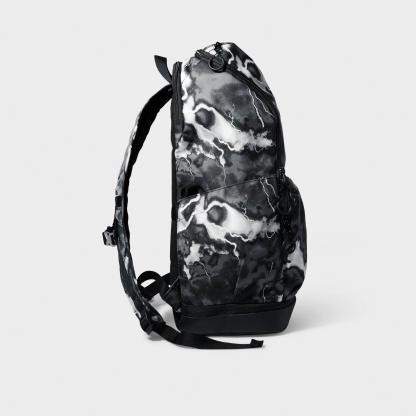 Nithtke Hoops Elite Basketball Backpack (32L) - Black/Thunder Blue
