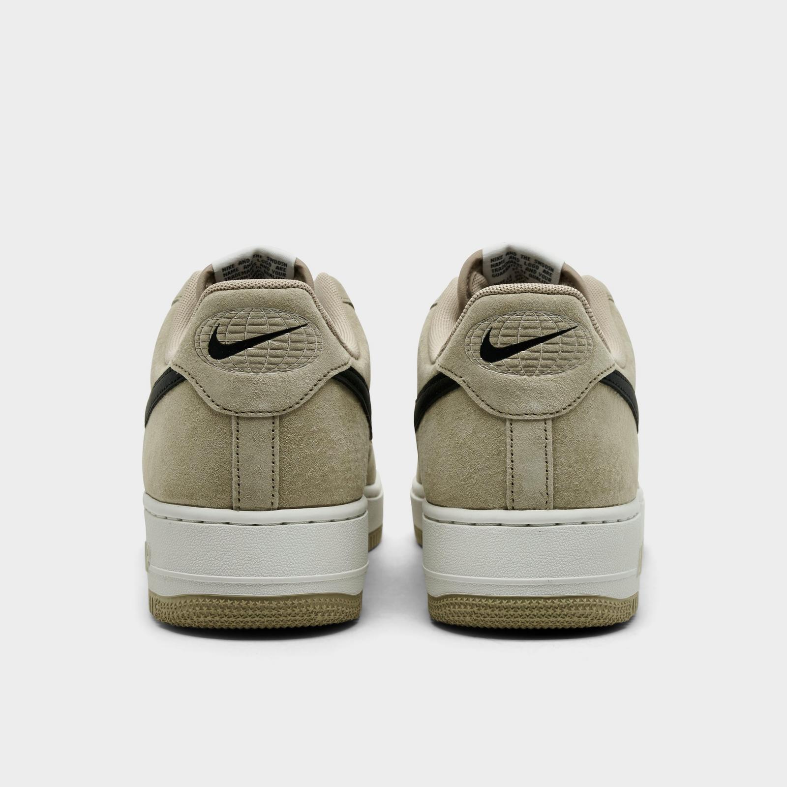 Men's Nike Air Force 1 '07 LV8 Casual Shoes - Summit White/Desert Khaki/Black