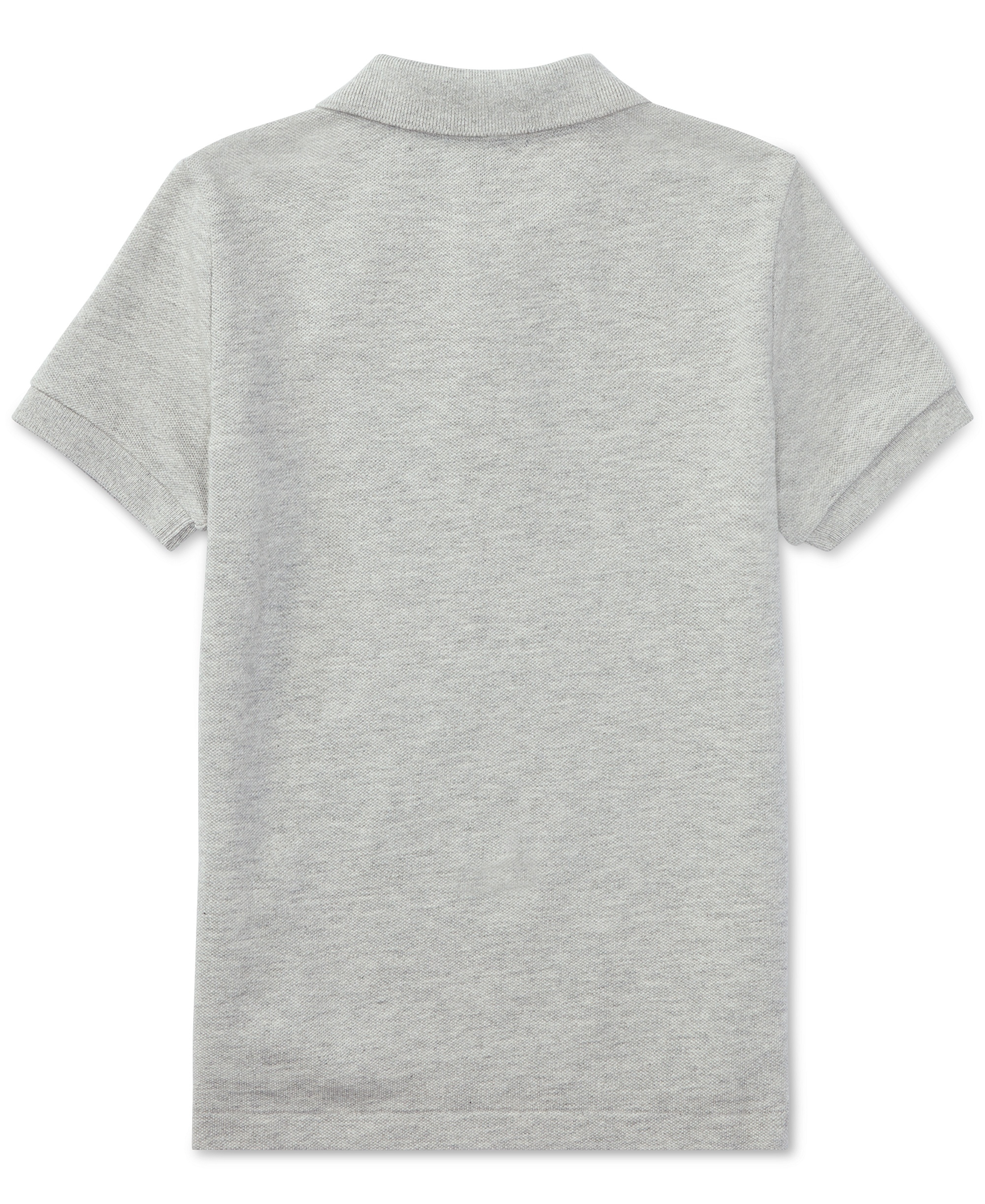 Polo Ralph Lauren 8-20 Boys' Cotton Mesh Logo Polo Shirt - New Grey Heather