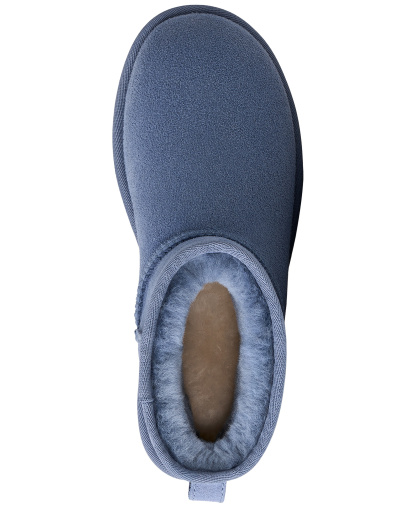 UGG® Women's Classic II Pull-On Mini Booties - Stormy Blue