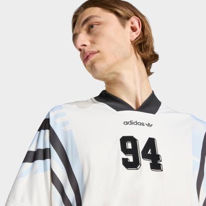 Men's adidas Originals Santiago Allover Print Infill Jersey - Cloud White - view 4