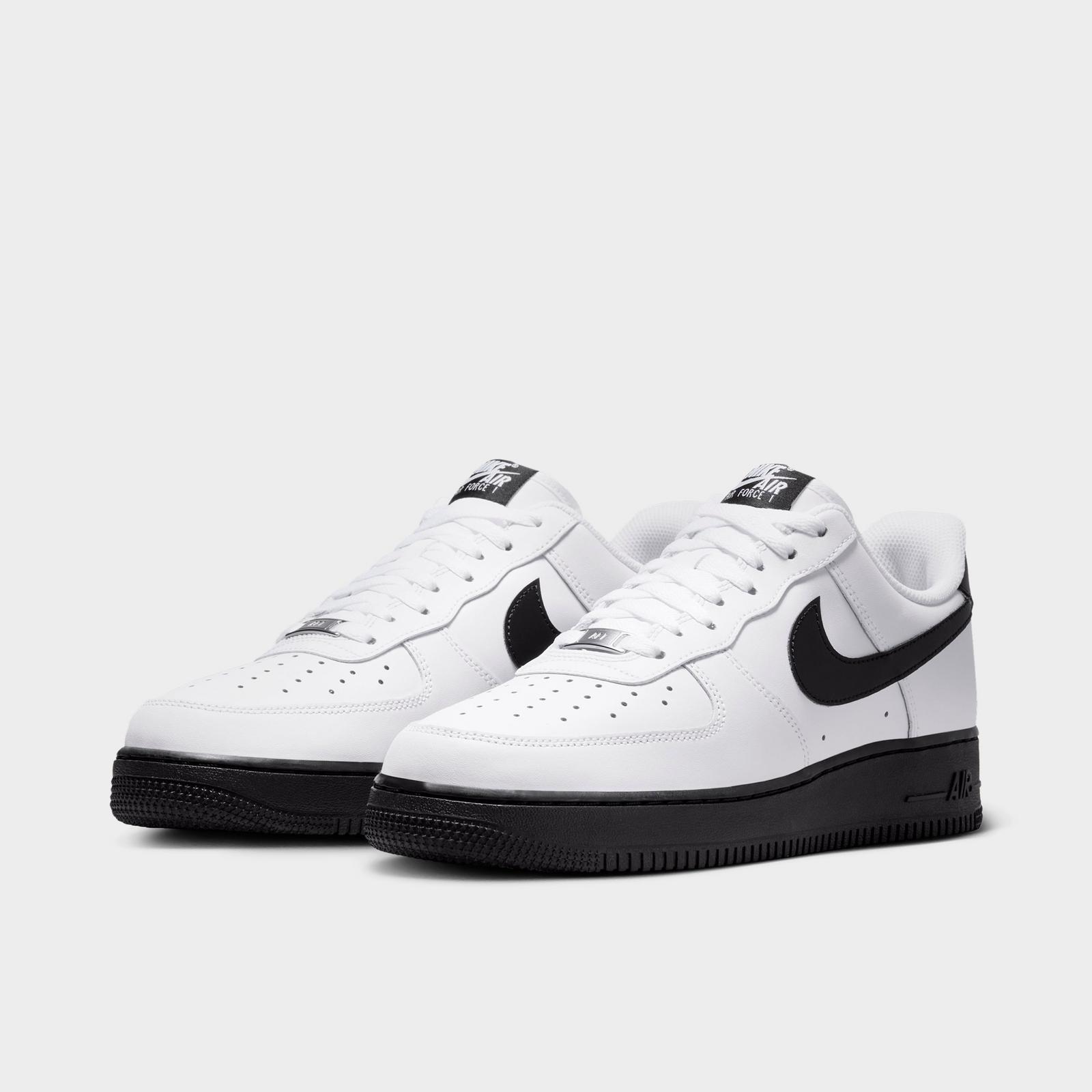 Men's Nike Air Force 1 '07 Low Casual Shoes - White/Black
