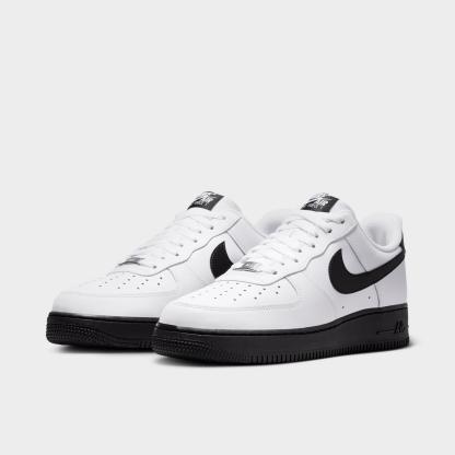 Men's Nike Air Force 1 '07 Low Casual Shoes - White/Black