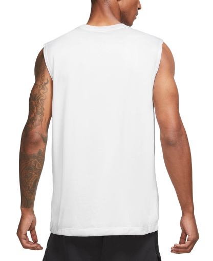 Nike Men's Legend Dri-FIT Sleeveless Fitness T-Shirt - White/Black