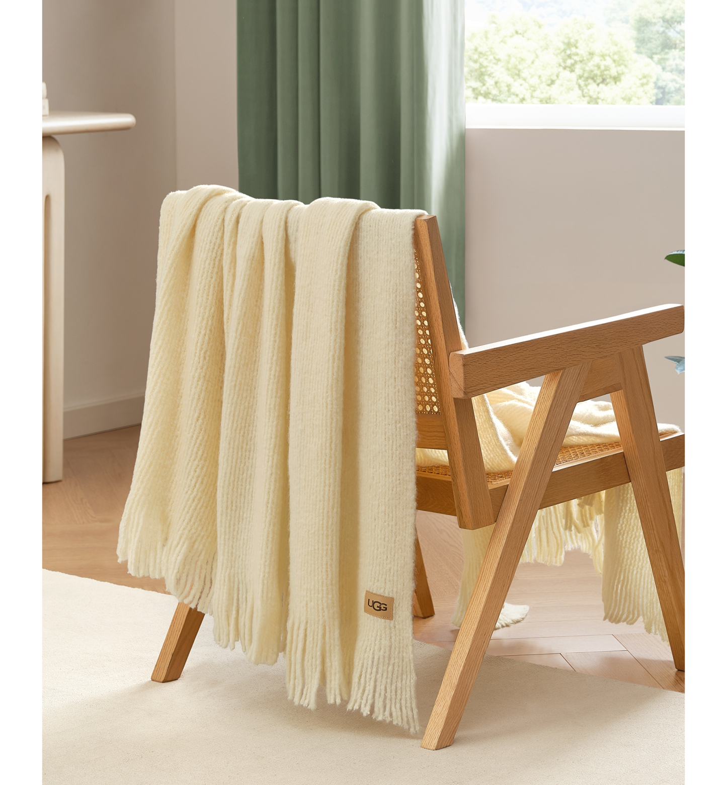 UGG® Margot Knit Throw, 50" x 70" - Chick