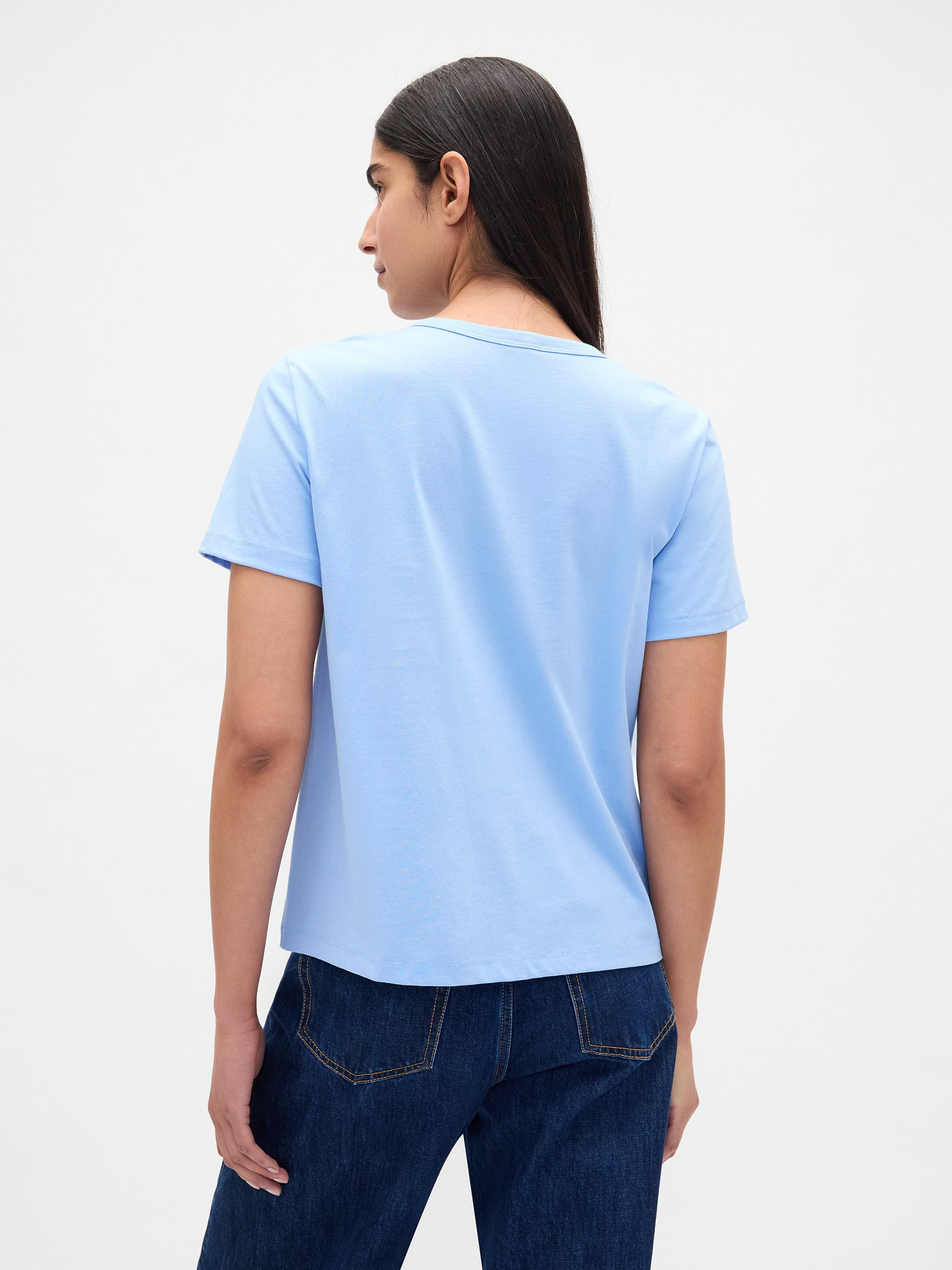 Organic Cotton VintageSoft T-Shirt - Wind blue