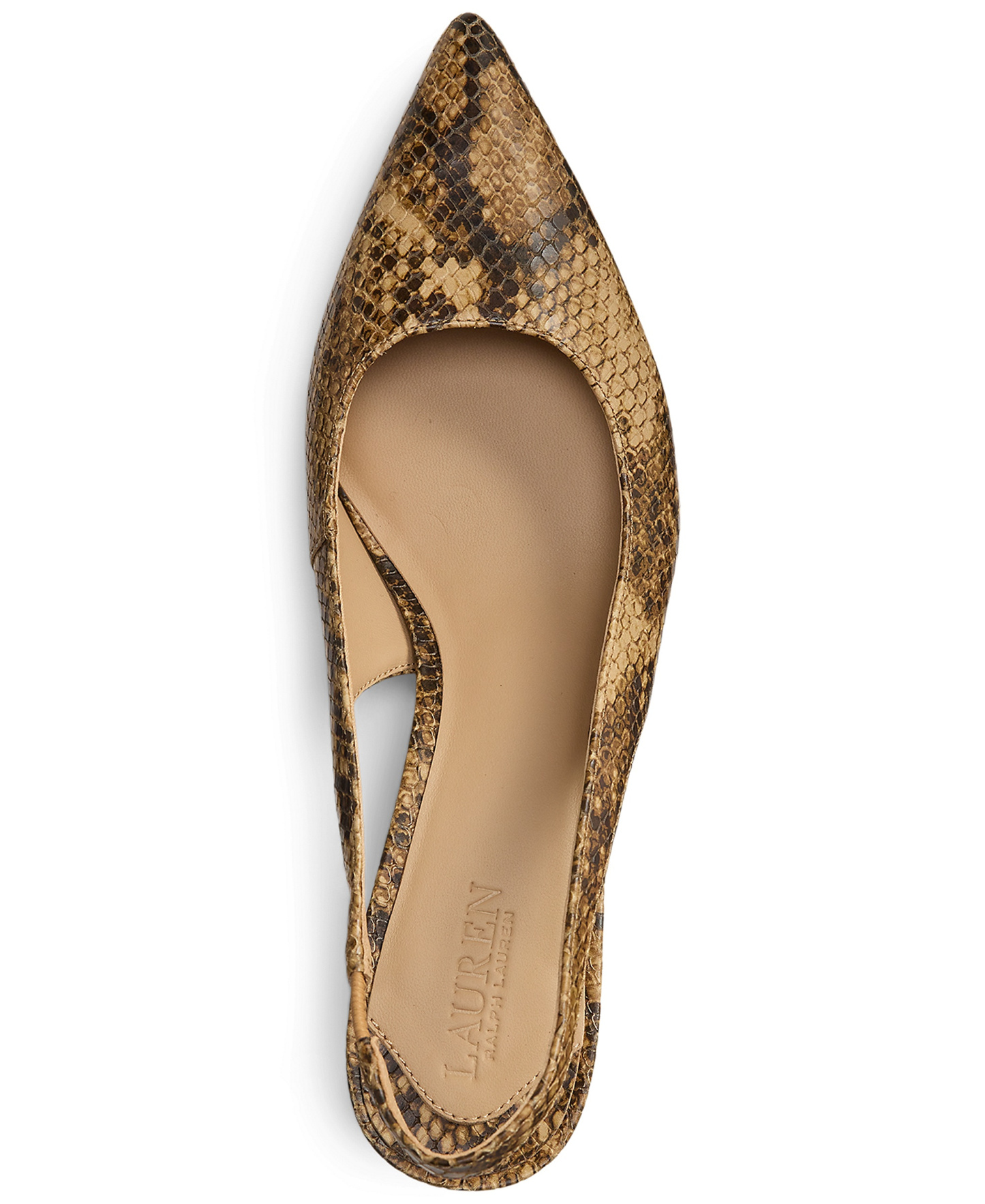 Lauren Ralph Lauren Women's Lolah II Slingback Pumps - Tan Multi