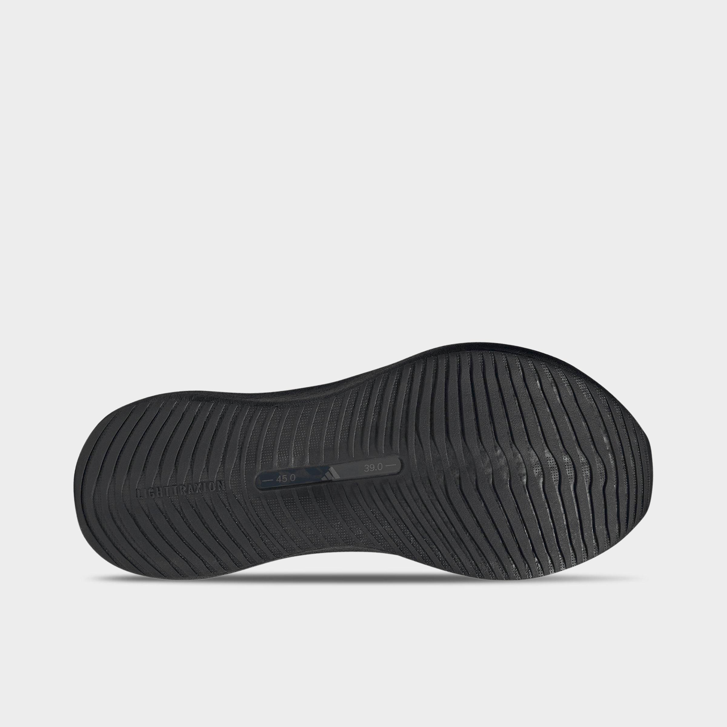 Women's adidas Hyperboost Edge Running Shoes - Part 1 - Core Black/Carbon/Carbon - Bottom view