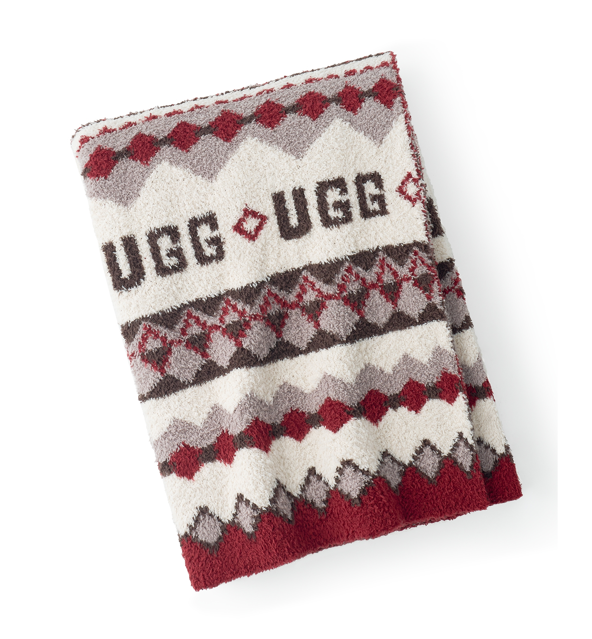 UGG® Polaris Knit Throw, 50" x 70" - Cream