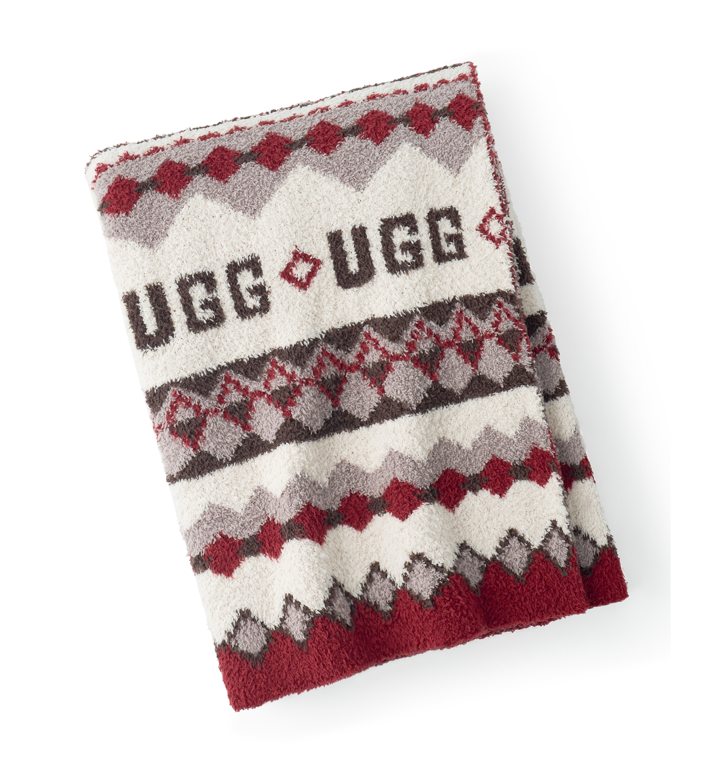 UGG® Polaris Knit Throw, 50" x 70" - Cream