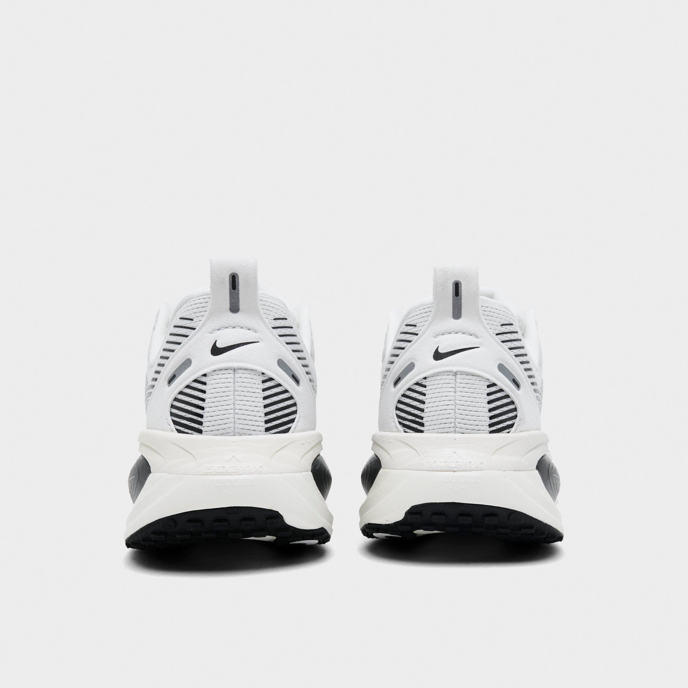 Women's Nithtke Vomero 18 Running Shoes - Part 2 - Summit White/Sail/Photon Dust/Metallic Silver - Back view