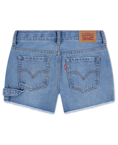 Levi's Girls' 7-16 Applique Girlfriend Shorts - Good Grades