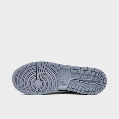 Big Kids' Air Jordan Retro 1 Low Casual Shoes - Black/Summit White/True Blue/University Red - view 6