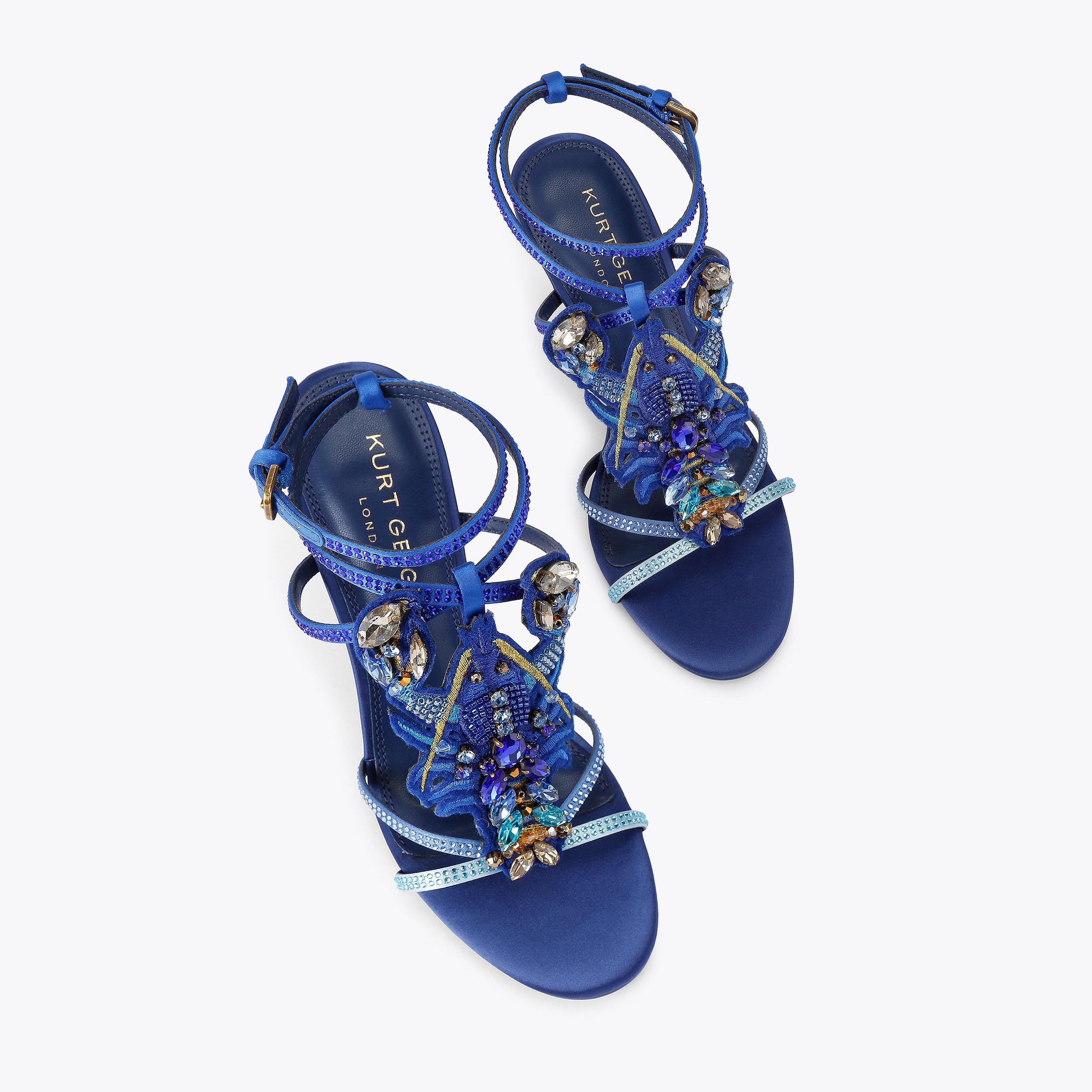 Kurt Geiger London Lobster Sandal - Blue - view 3