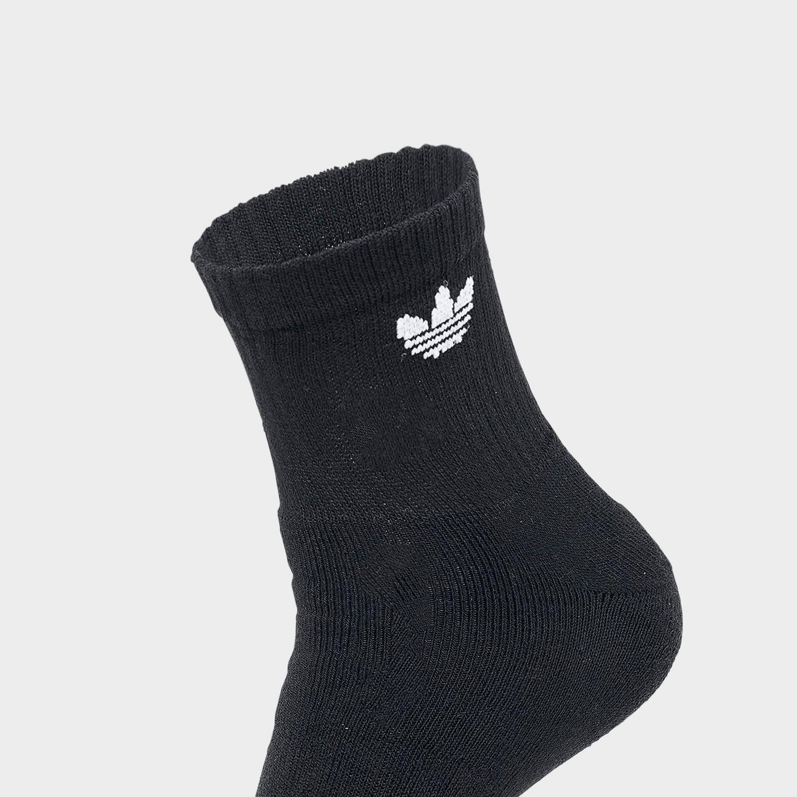 adidas Originals Trefoil 2.0 Quarter Socks (6-Pack) - Black - view 4