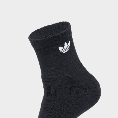 adidas Originals Trefoil 2.0 Quarter Socks (6-Pack) - Black - view 4