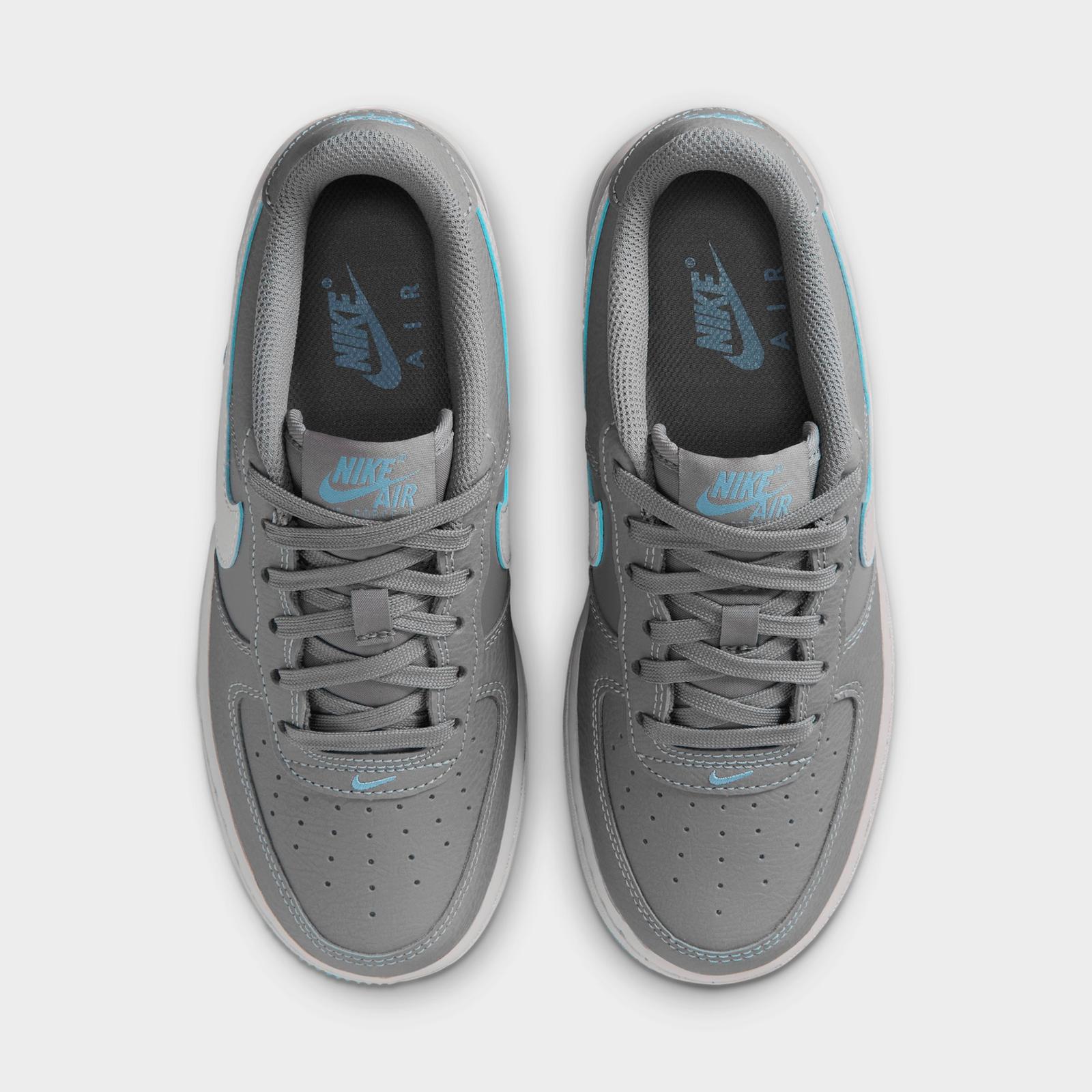 Big Kids' Nike Air Force 1 Low Casual Shoes - Pencil Point/Work Blue/Wolf Grey