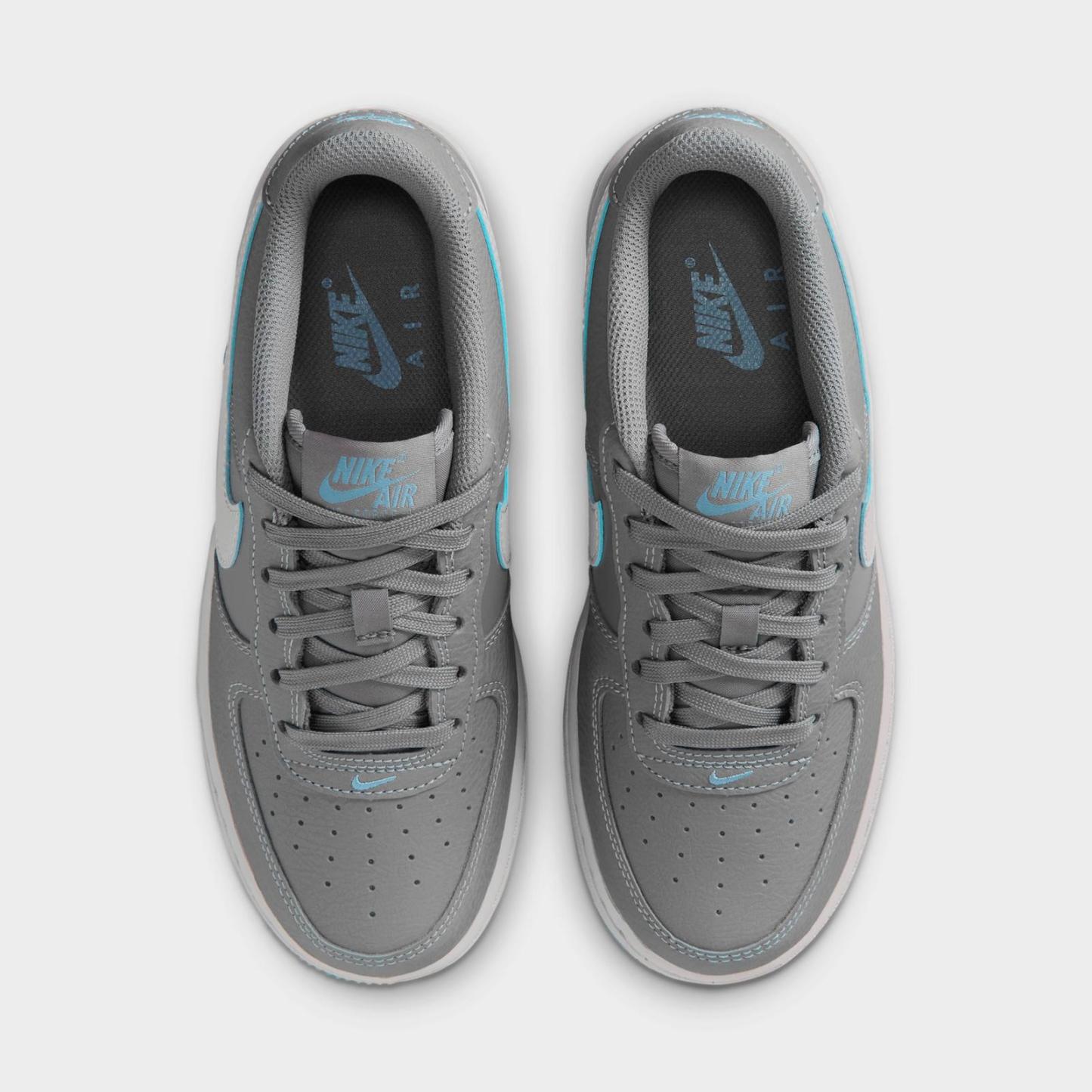 Big Kids' Nike Air Force 1 Low Casual Shoes - Pencil Point/Work Blue/Wolf Grey