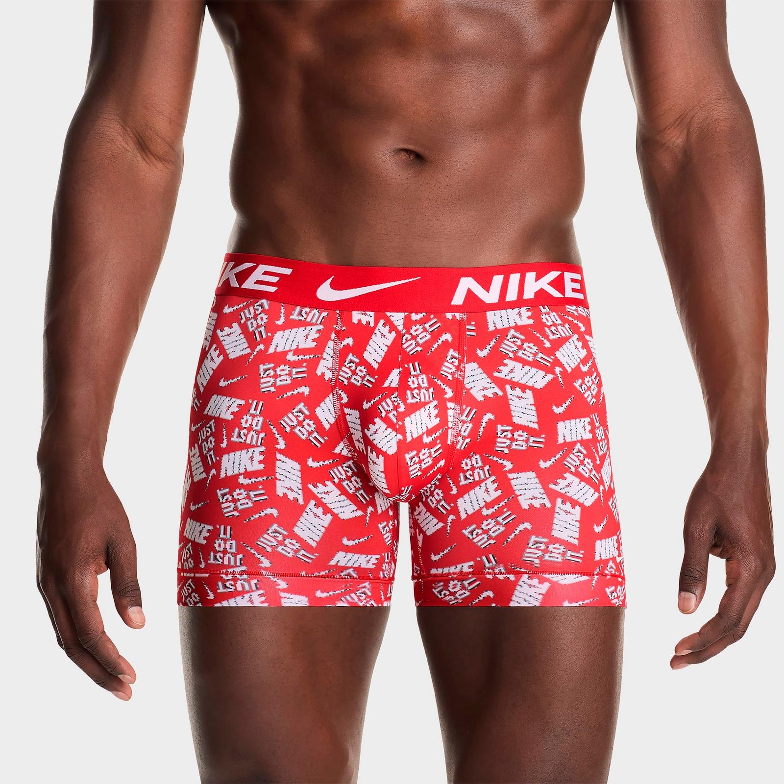 Men's Nike Dri-FIT Essential Micro Boxer Briefs (3-Pack) - Multicolor (KE1157-616)