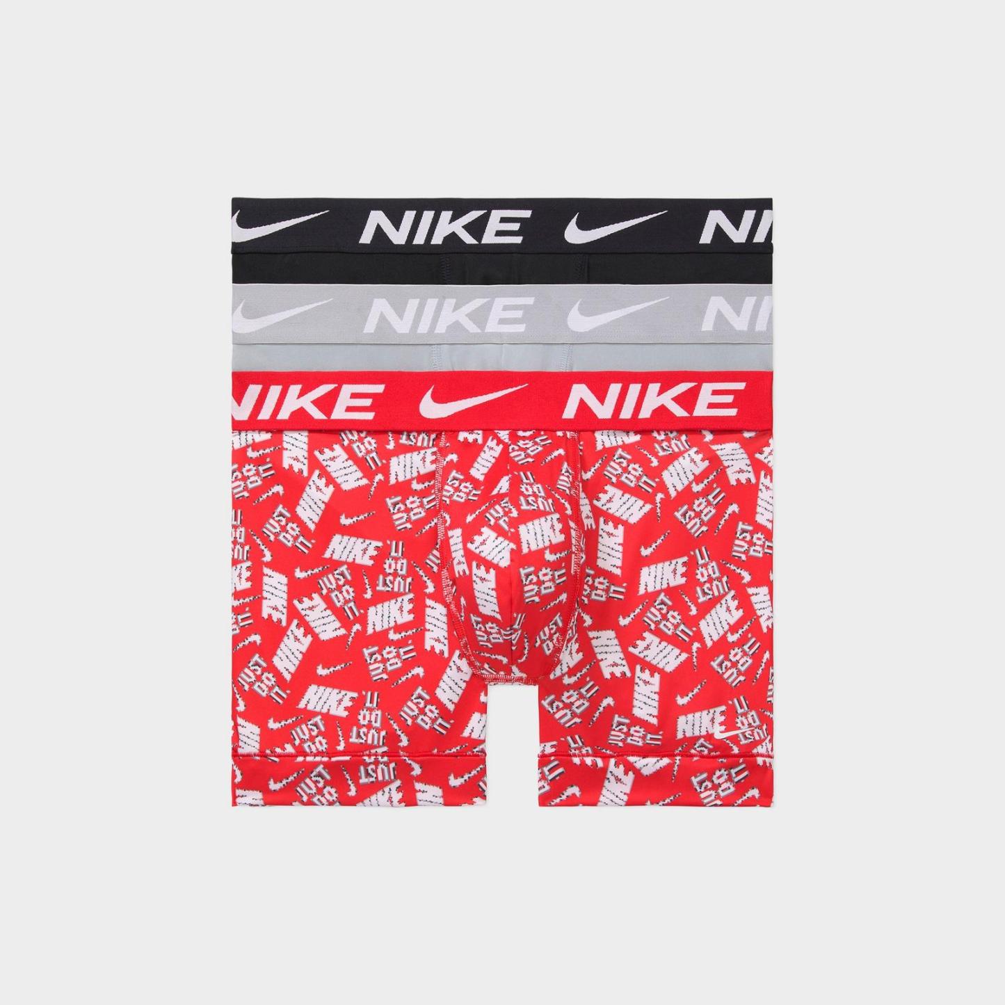Men's Nike Dri-FIT Essential Micro Boxer Briefs (3-Pack) - Multicolor (KE1157-616)